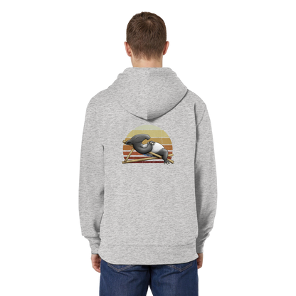 Lässiger Retro Sundown Tapir - Organic Relaxed Zipper