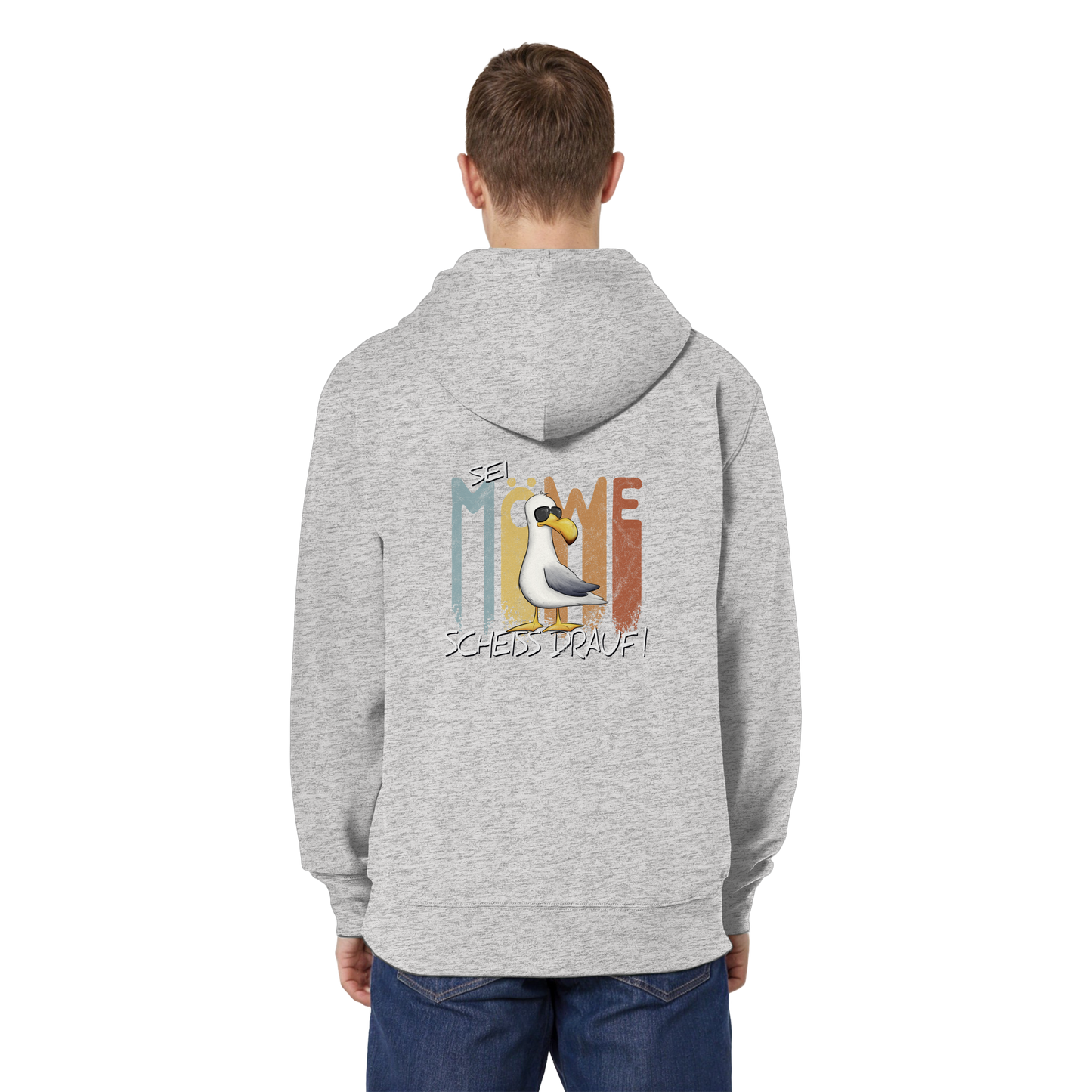 Sei Möwe Scheiß Drauf  - Organic Relaxed Zipper