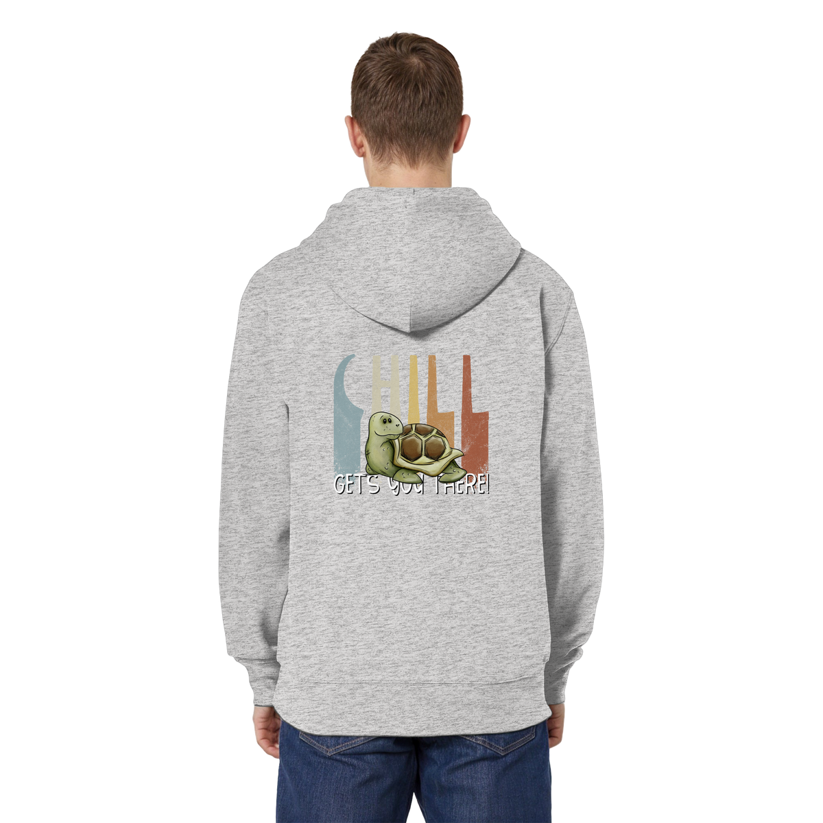 Gechillt gemütliche Schildkröte - Organic Relaxed Zipper