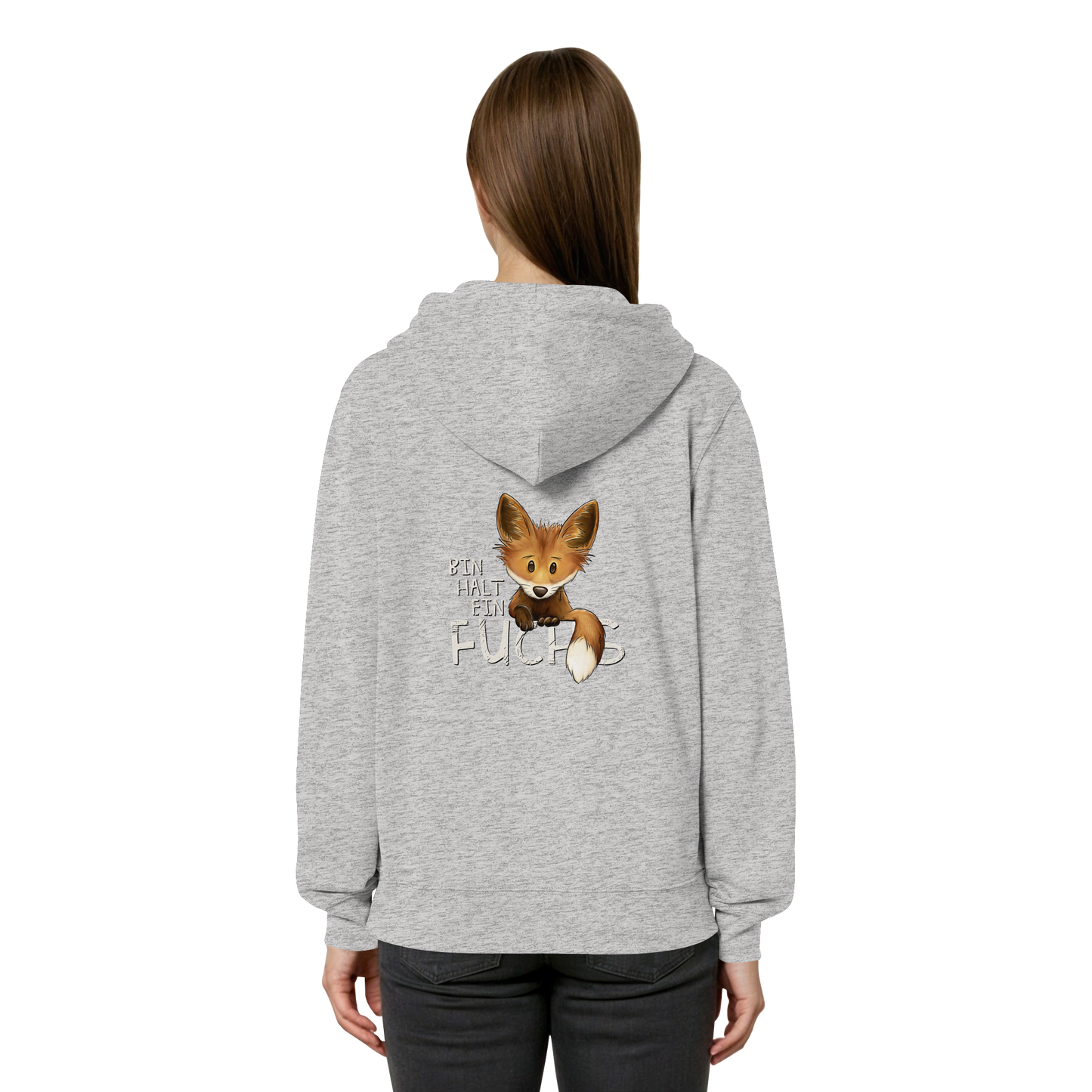 Bin halt ein Fuchs - Organic Relaxed Zipper