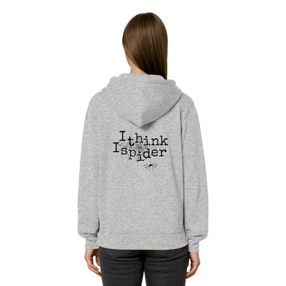 I think I spider - Spinne - Organic Relaxed Zipper