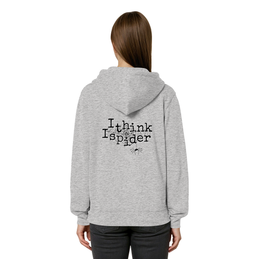 I think I spider - Spinne - Organic Relaxed Zipper