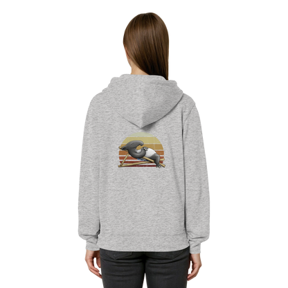 Lässiger Retro Sundown Tapir - Organic Relaxed Zipper