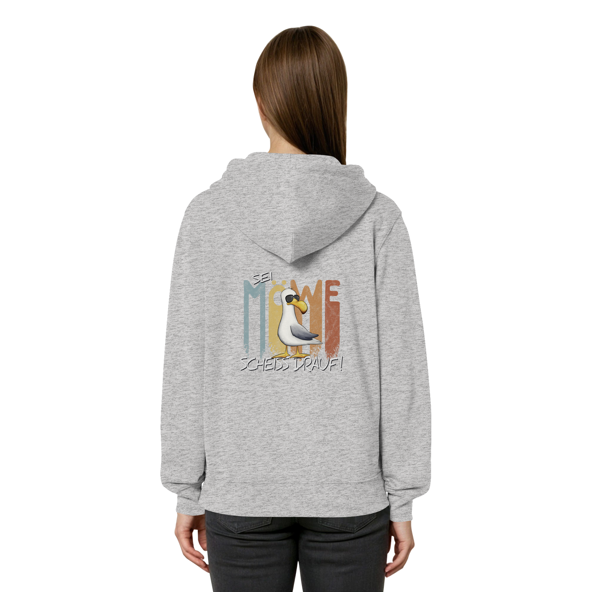 Sei Möwe Scheiß Drauf  - Organic Relaxed Zipper