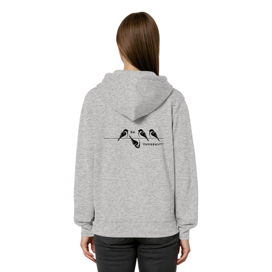 Sei anders, kleiner Spatz - Organic Relaxed Zipper
