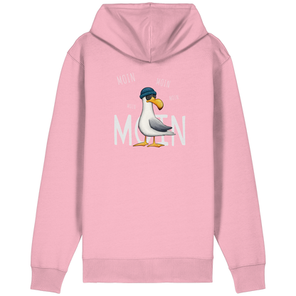 Moin Moin Lässige Hipster Möwe  - Organic Relaxed Zipper