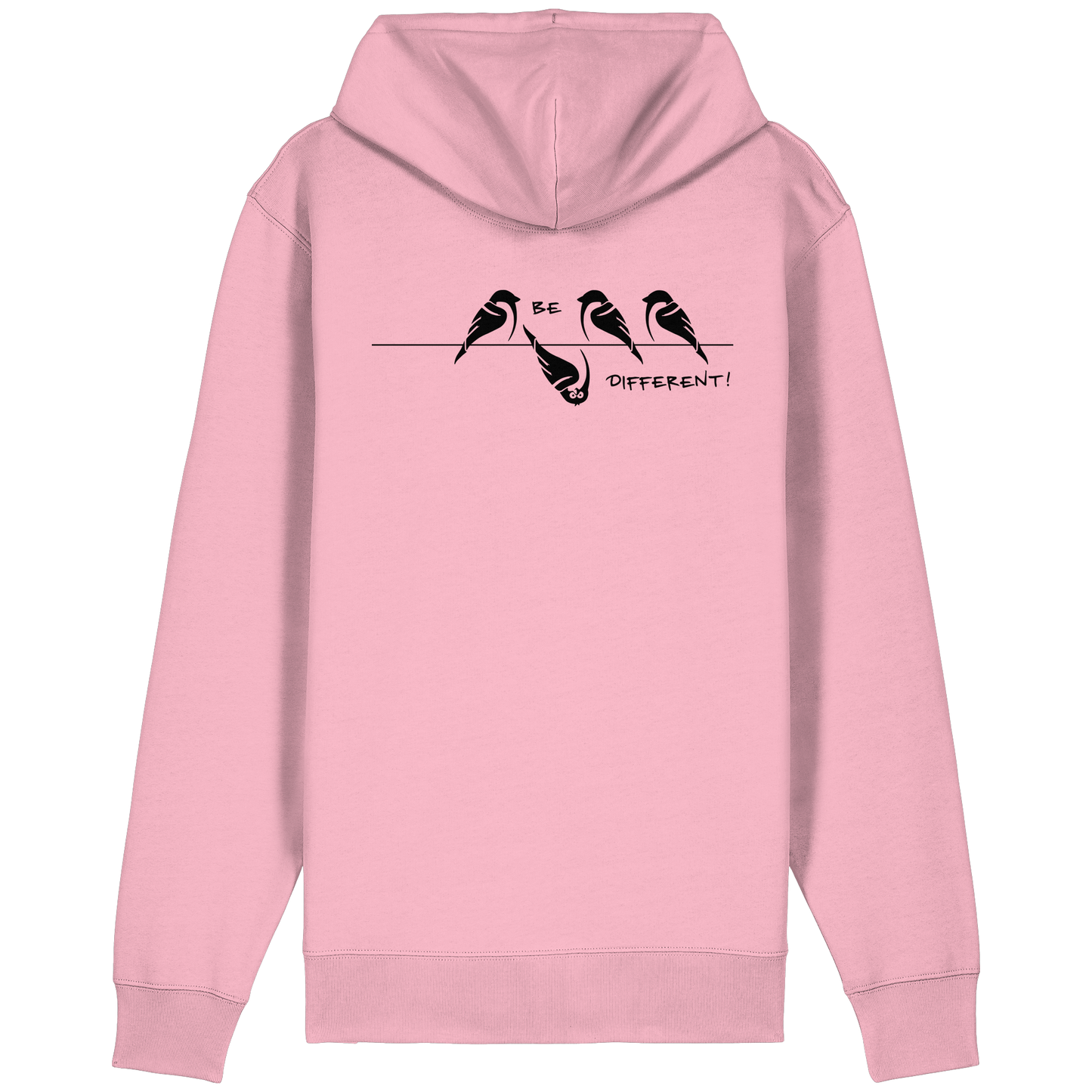 Sei anders, kleiner Spatz - Organic Relaxed Zipper