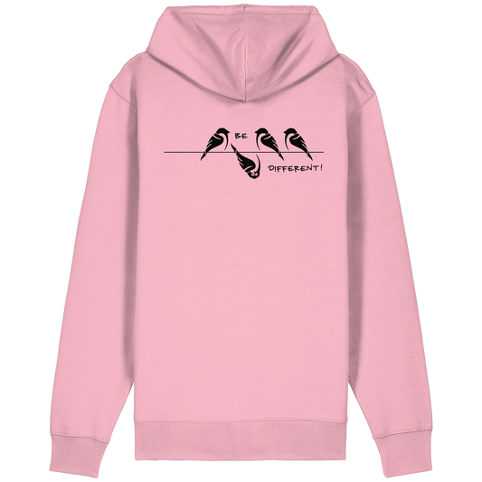 Sei anders, kleiner Spatz - Organic Relaxed Zipper