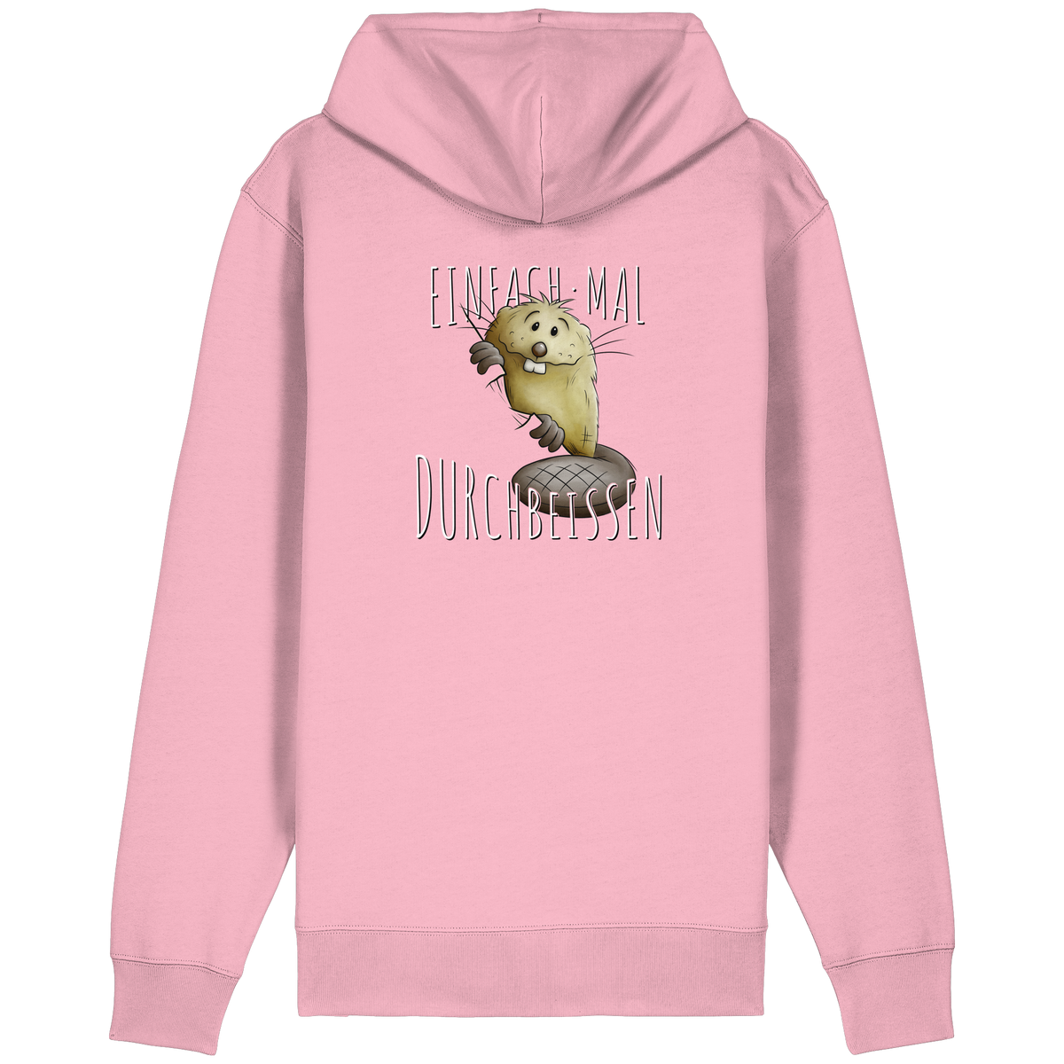 Einfach mal Durchbeissen Biber - Organic Relaxed Zipper