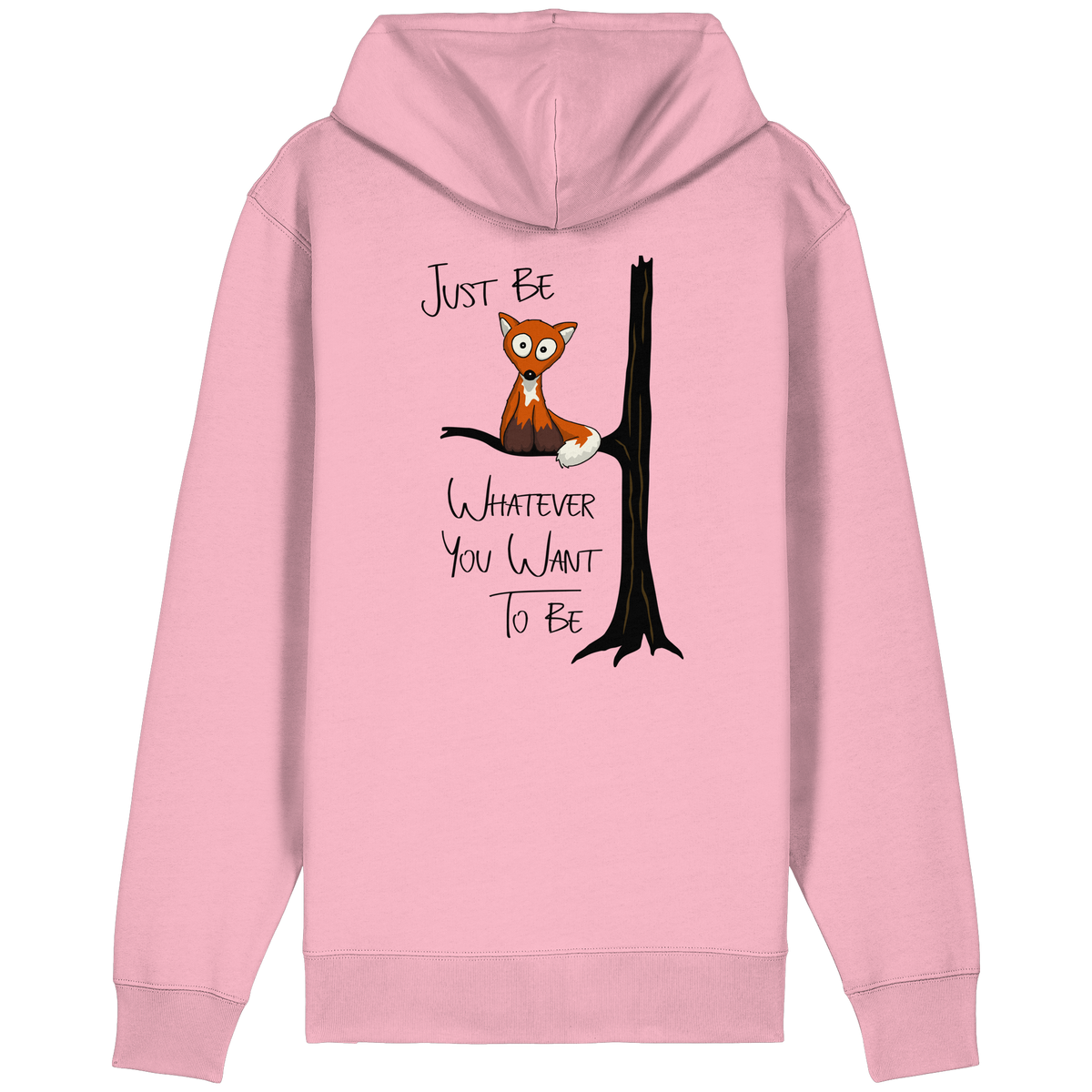 Just Be Whatever | Fuchs wie Eule - Organic Relaxed Zipper