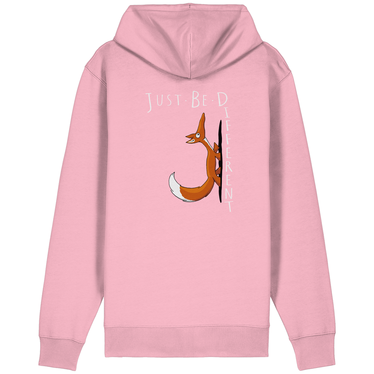 Just Be Different | Sei Anders, kleiner Fuchs - Organic Relaxed Zipper