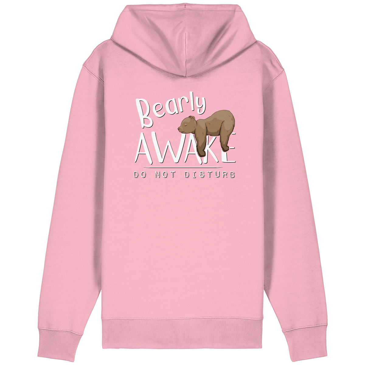Bearly Awake Bitte nicht stören Bär - Organic Relaxed Zipper