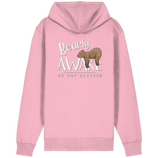Bearly Awake Bitte nicht stören Bär - Organic Relaxed Zipper