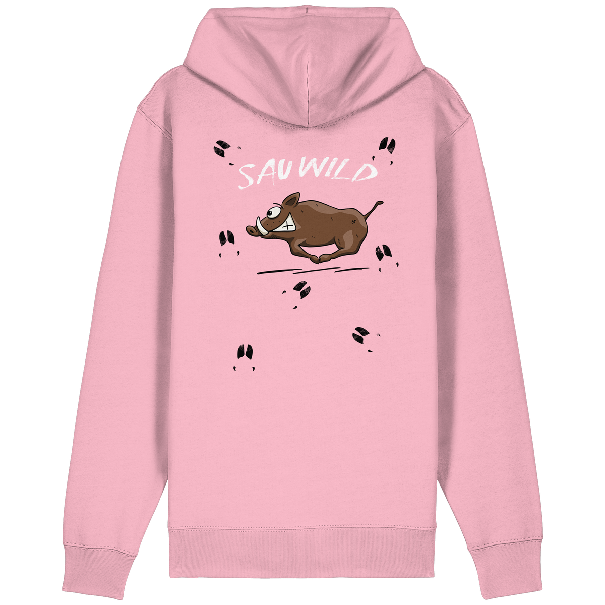 Sauwild wilde Sau | Wildschwein Keiler - Organic Relaxed Zipper