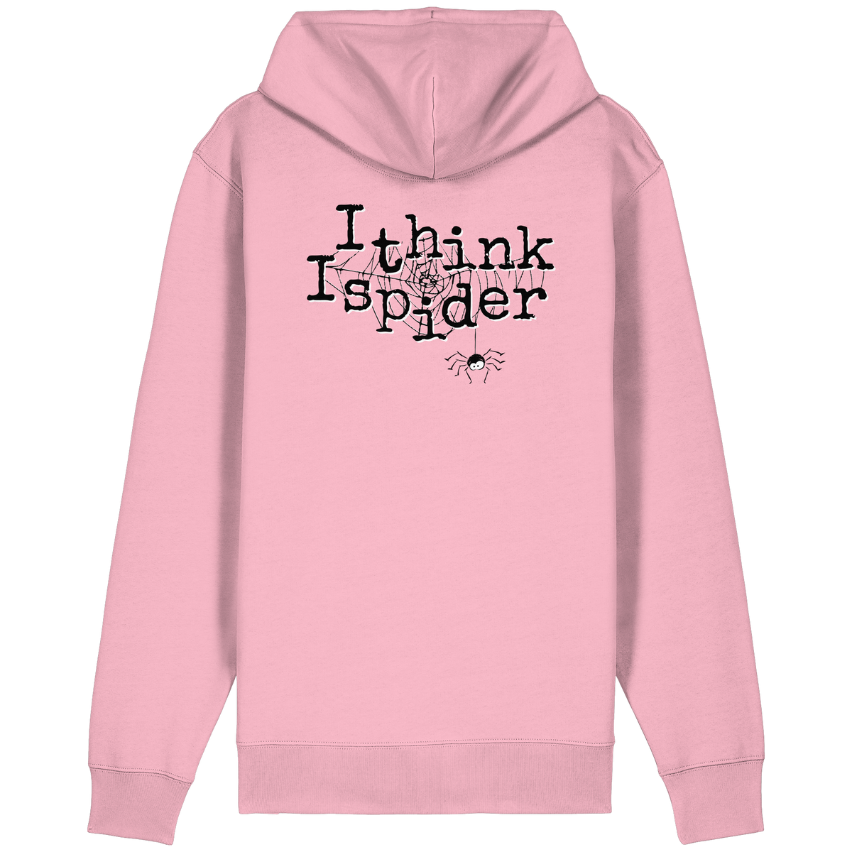 I think I spider - Spinne - Organic Relaxed Zipper