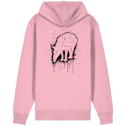 Urban Street Art Tapir Silhouette - Organic Relaxed Zipper