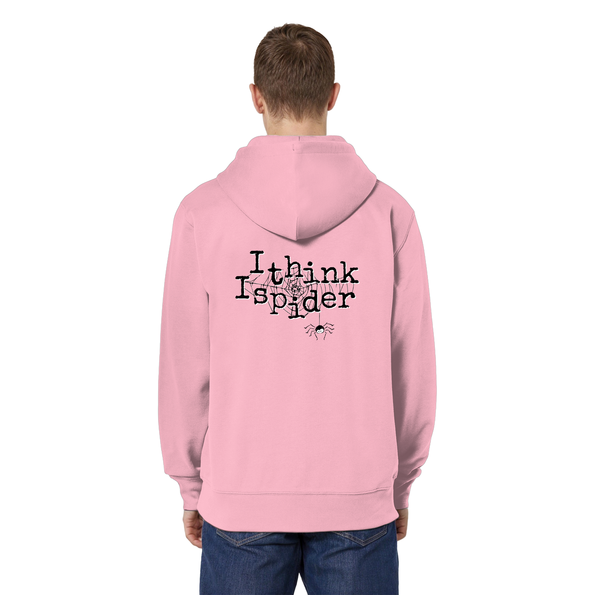 I think I spider - Spinne - Organic Relaxed Zipper