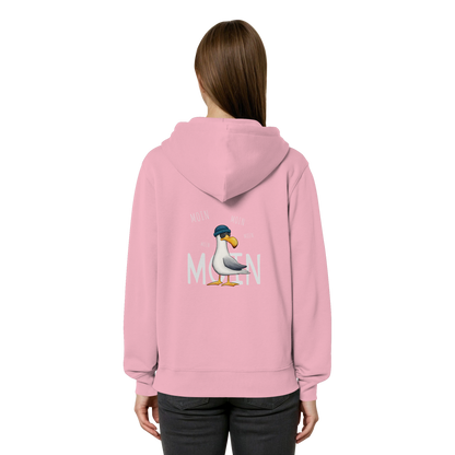 Moin Moin Lässige Hipster Möwe  - Organic Relaxed Zipper