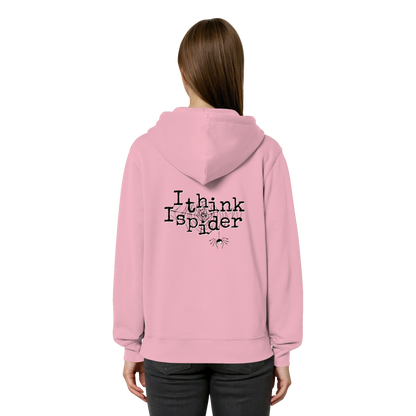 I think I spider - Spinne - Organic Relaxed Zipper