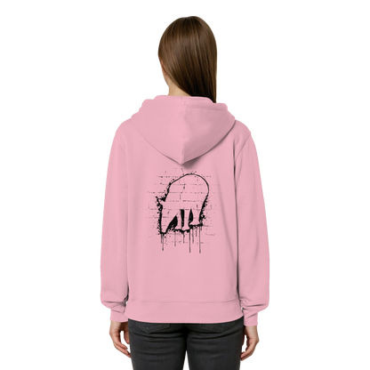 Urban Street Art Tapir Silhouette - Organic Relaxed Zipper