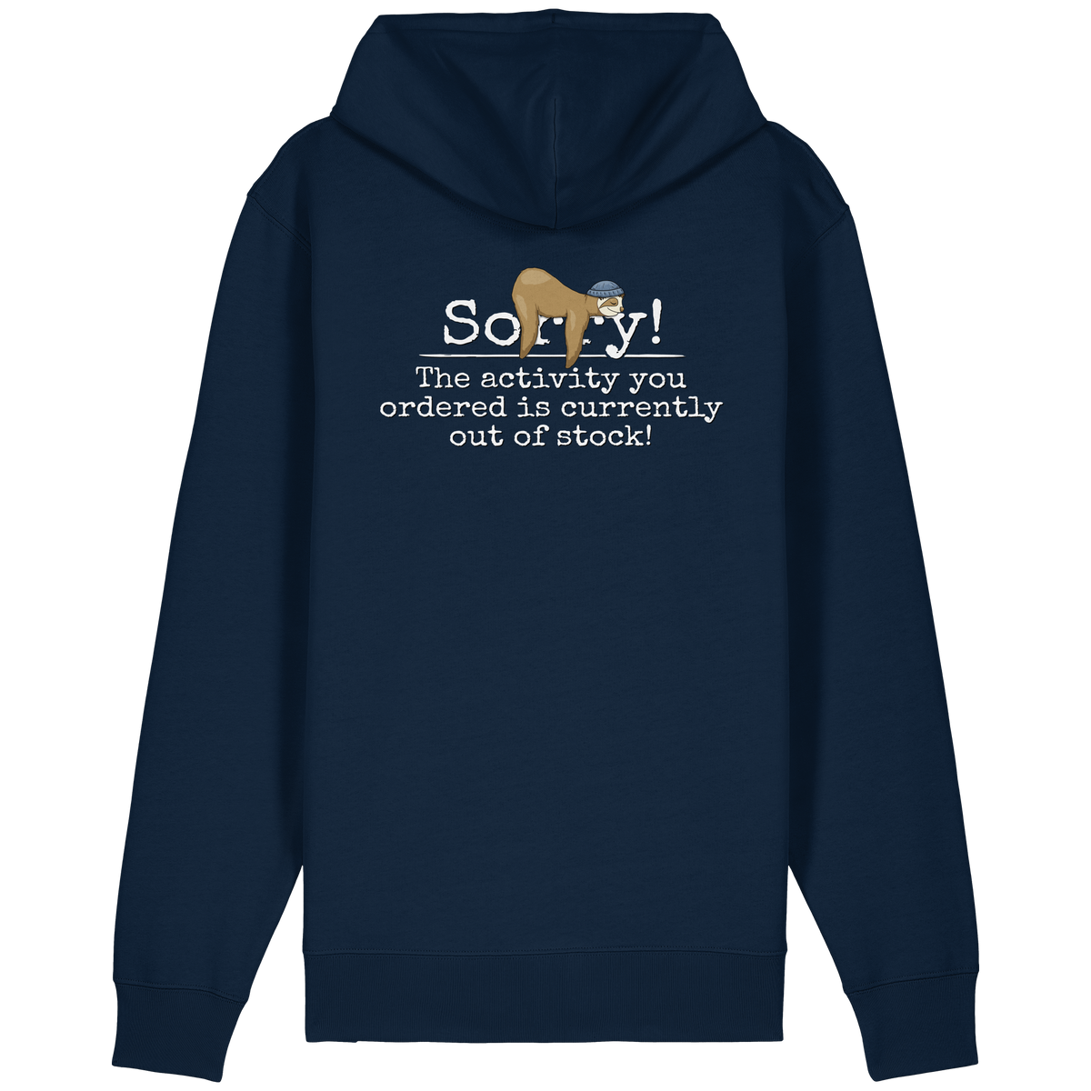 No-Activity Faultier - Organic Relaxed Zipper