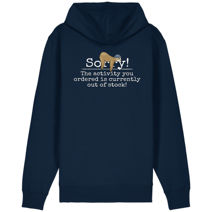 No-Activity Faultier - Organic Relaxed Zipper