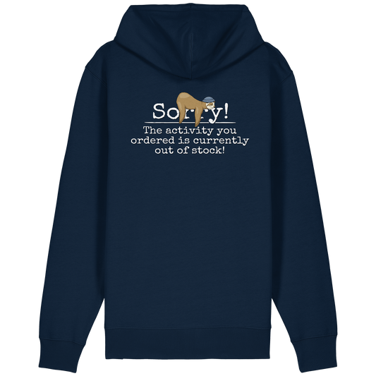 No-Activity Faultier - Organic Relaxed Zipper