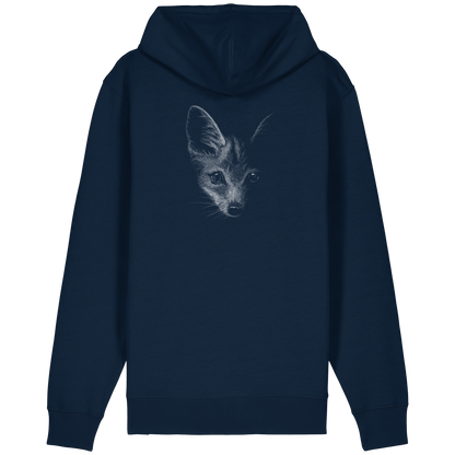 Fuchs Kritzelkunst Illustration - Organic Relaxed Zipper