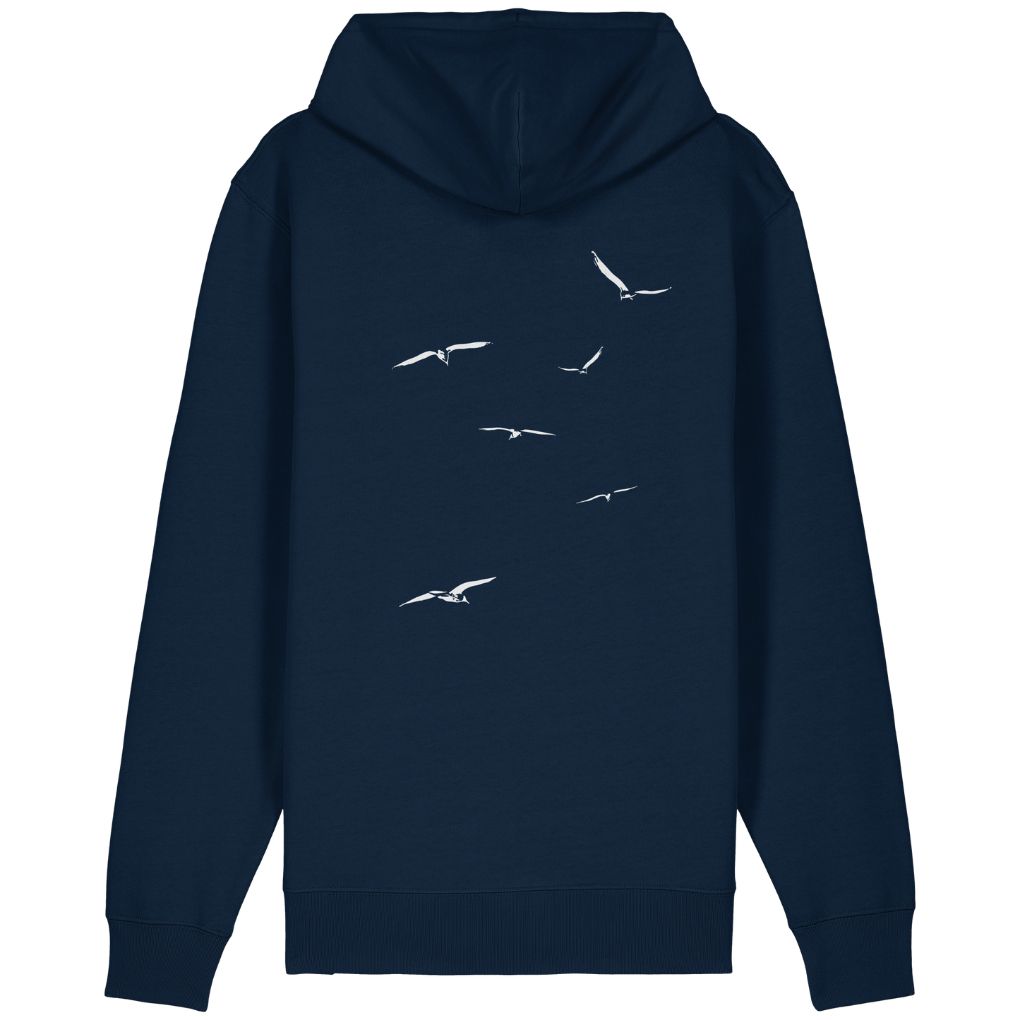 Vogelschwarm – Traum vom Fliegen - Organic Relaxed Zipper