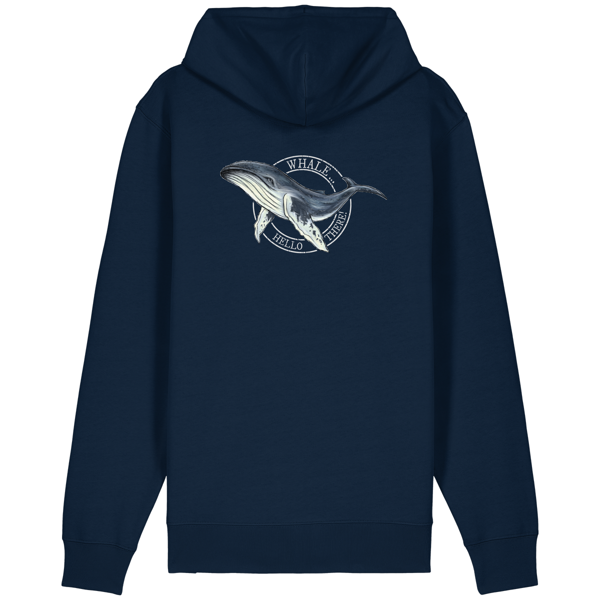 Whale, Hello There | Buckelwal - Organic Relaxed Zipper