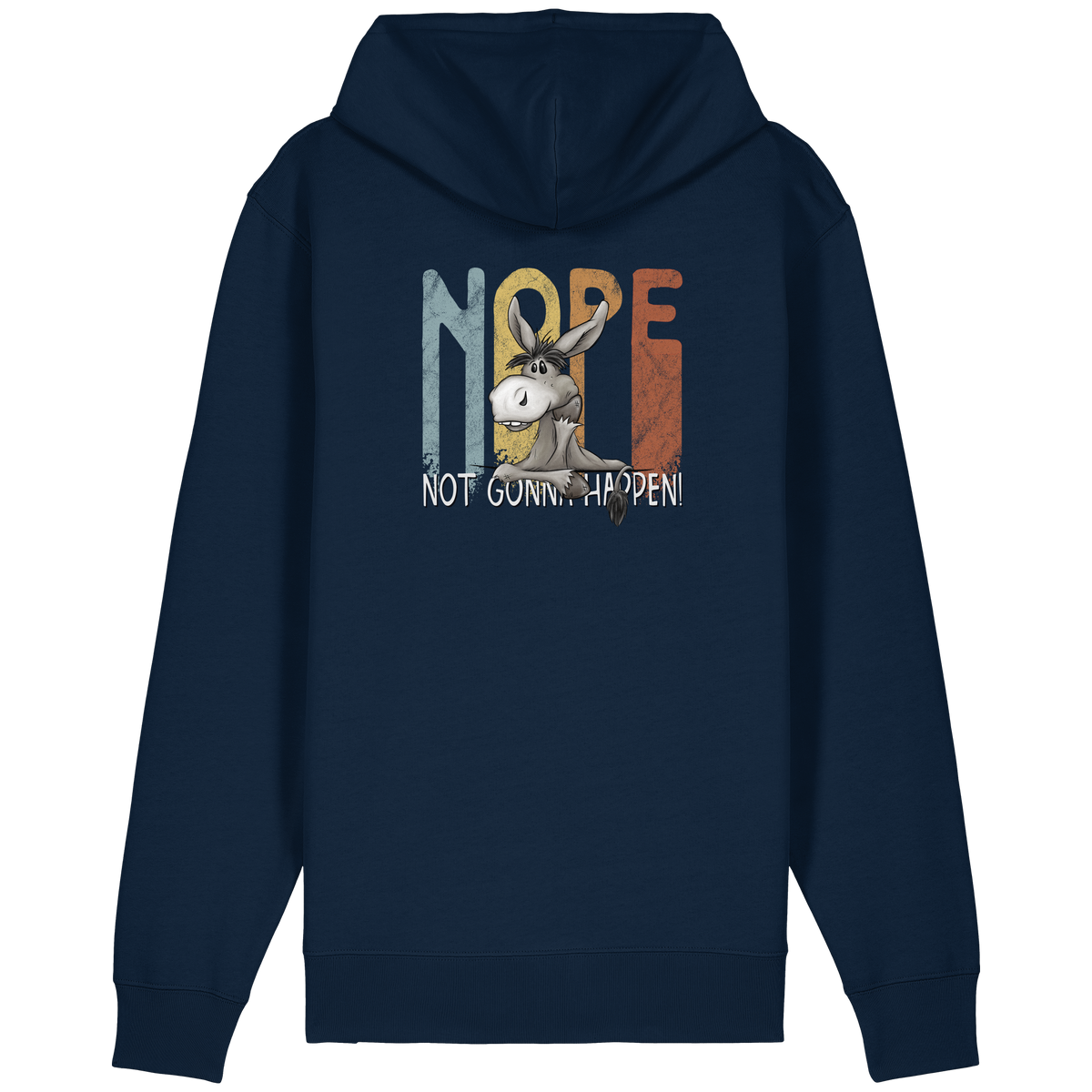 Nope | bockiger Esel - Organic Relaxed Zipper