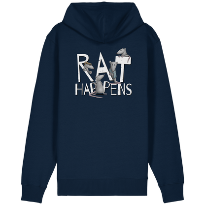 Rat Happens Ratten - Organic Relaxed Zipper