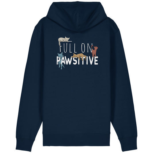Full On Pawsitive! Gechillte Katzen - Organic Relaxed Zipper