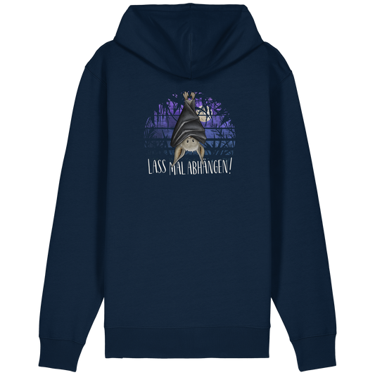 Lass mal abhängen Fledermaus - Organic Relaxed Zipper
