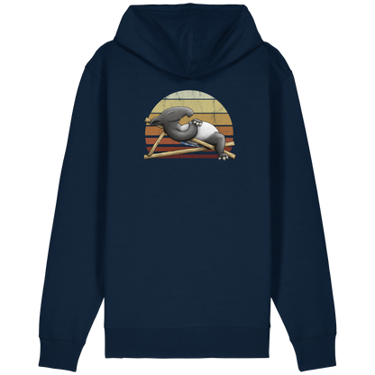 Lässiger Retro Sundown Tapir - Organic Relaxed Zipper