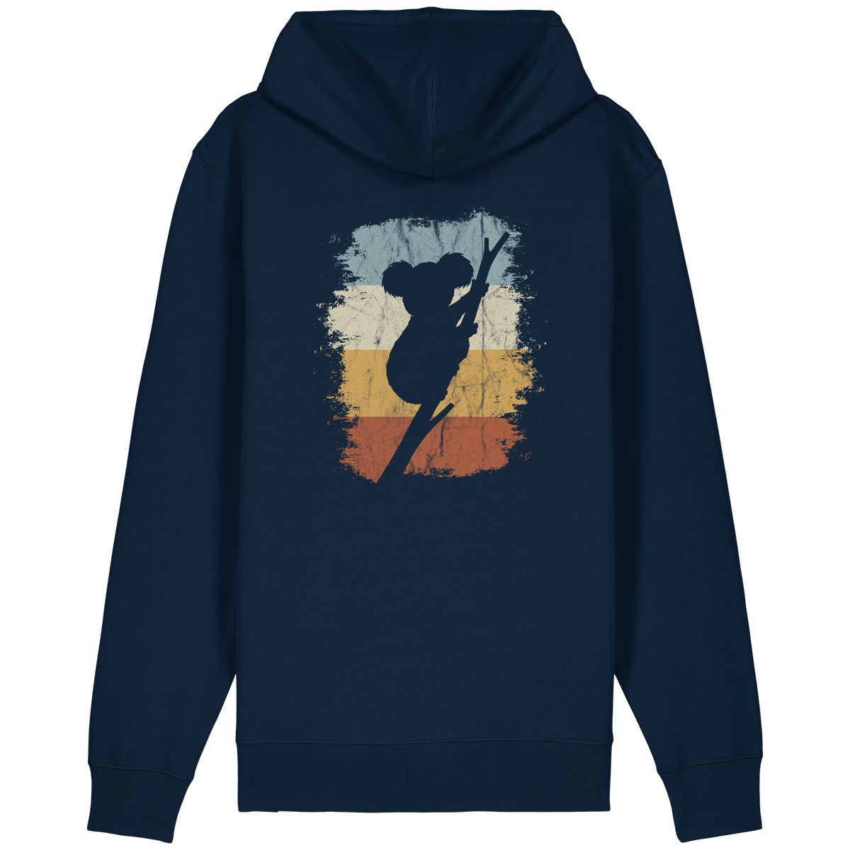 Retro kletternder Koala-Bär - Organic Relaxed Zipper