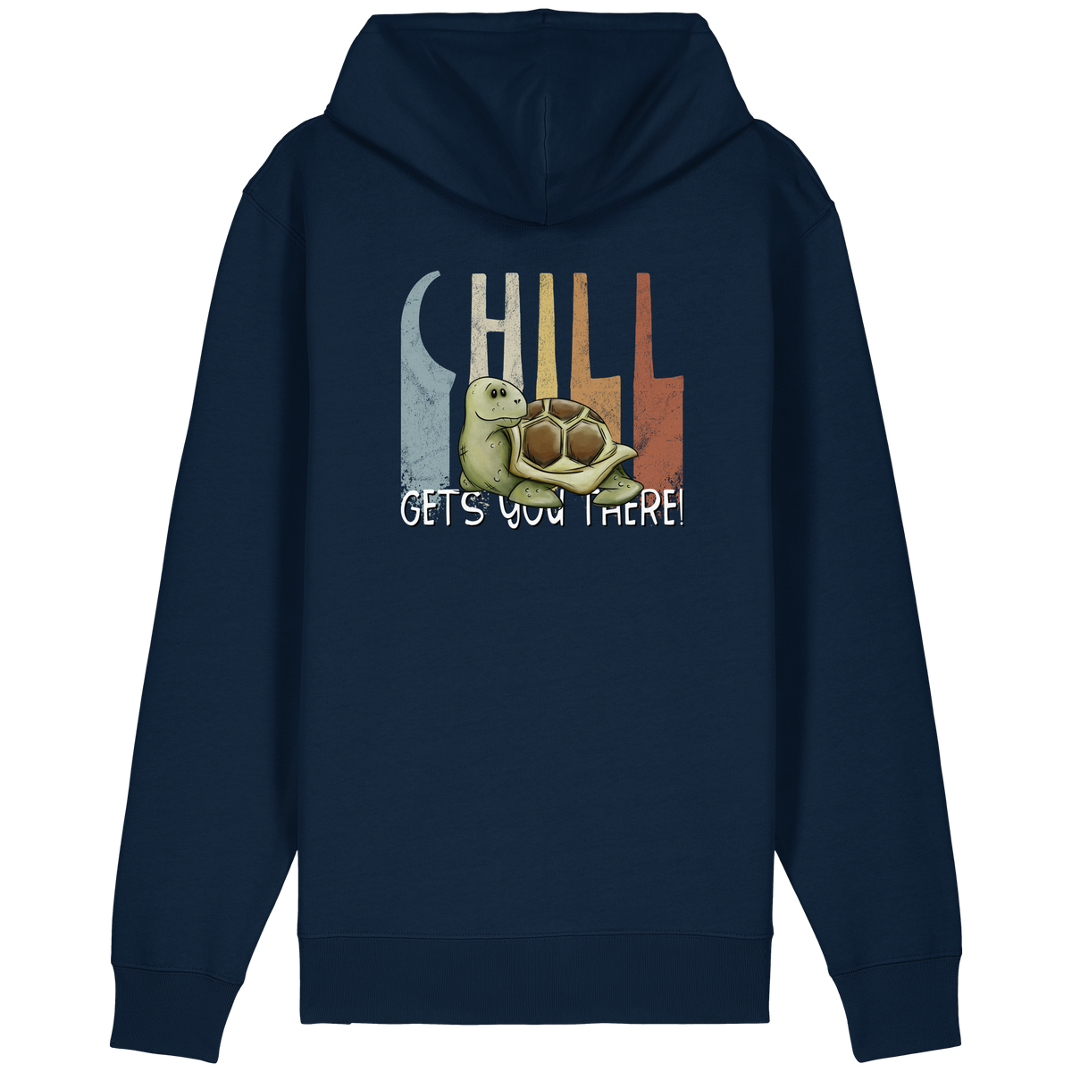 Gechillt gemütliche Schildkröte - Organic Relaxed Zipper