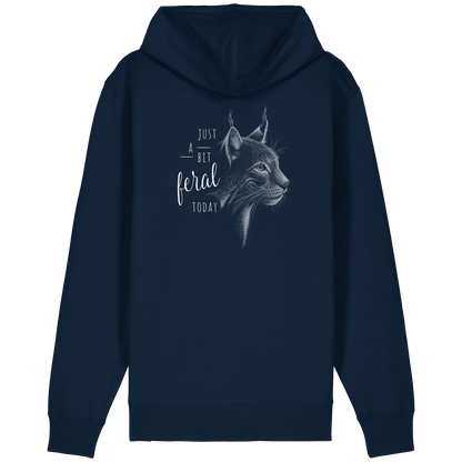 Just A Bit Feral Today! Wildkatze - Organic Relaxed Zipper