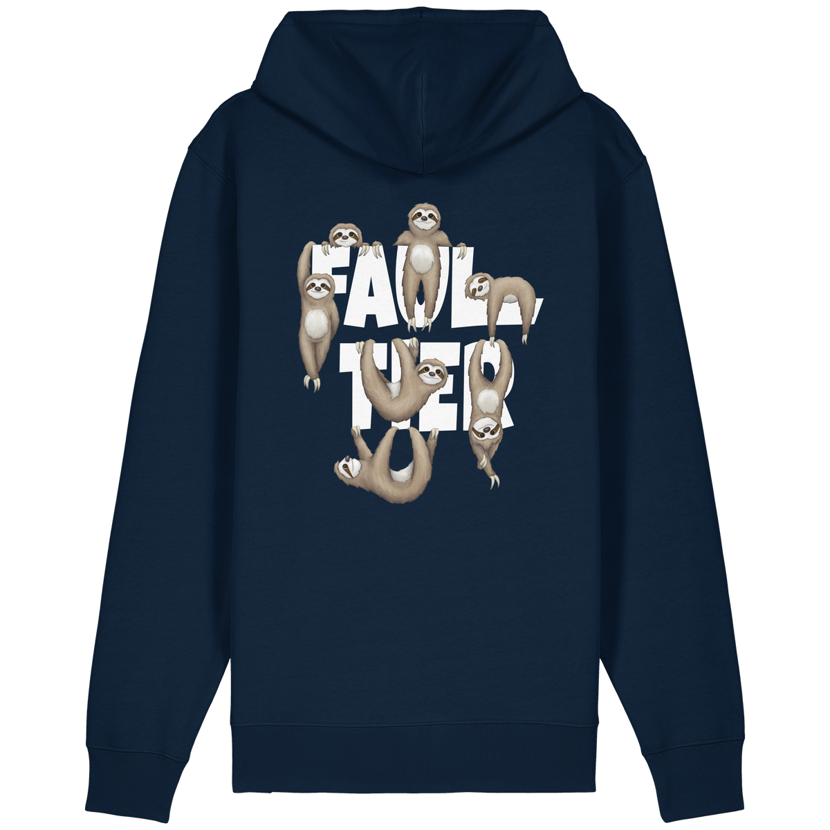 Viele gechillte Faultiere - Organic Relaxed Zipper