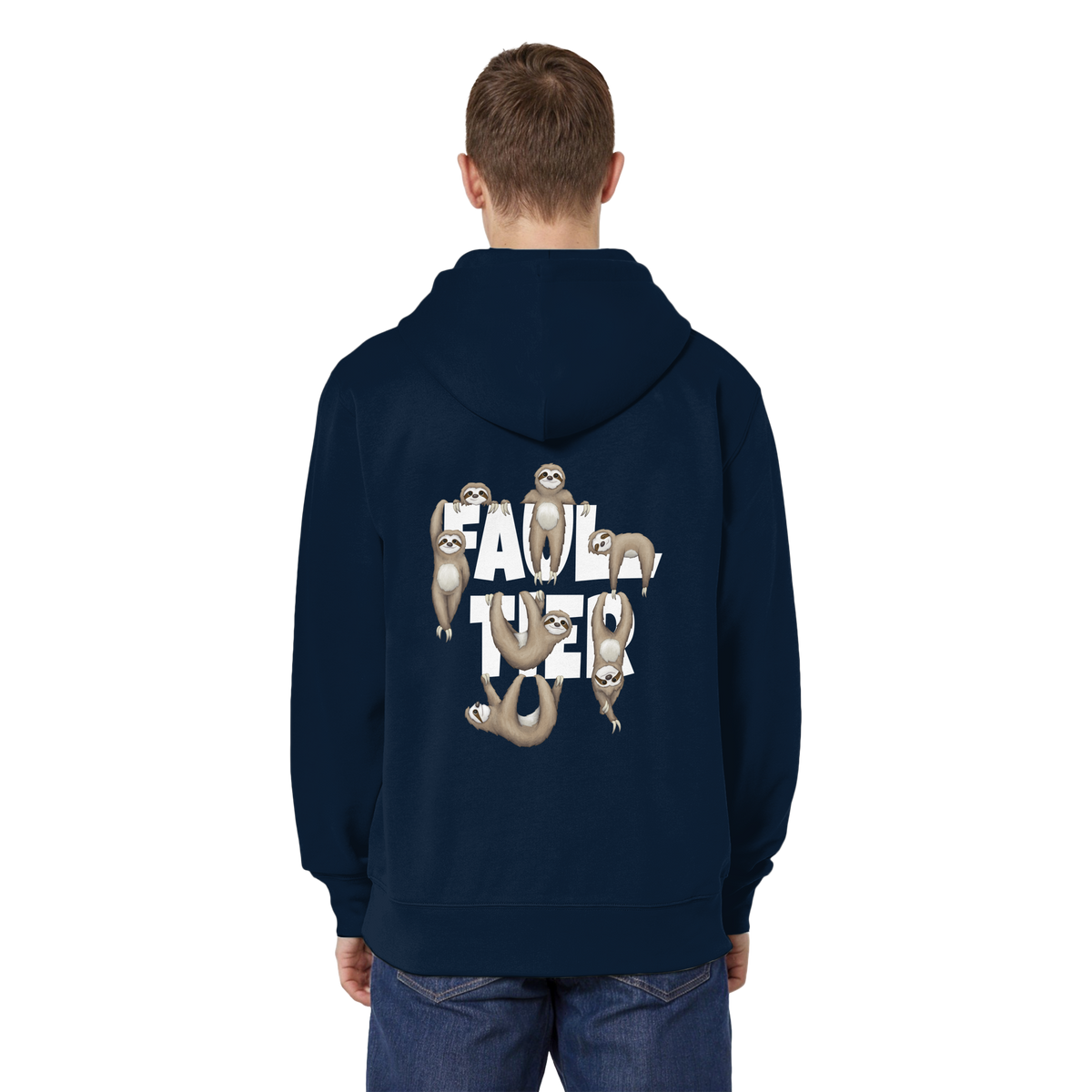 Viele gechillte Faultiere - Organic Relaxed Zipper
