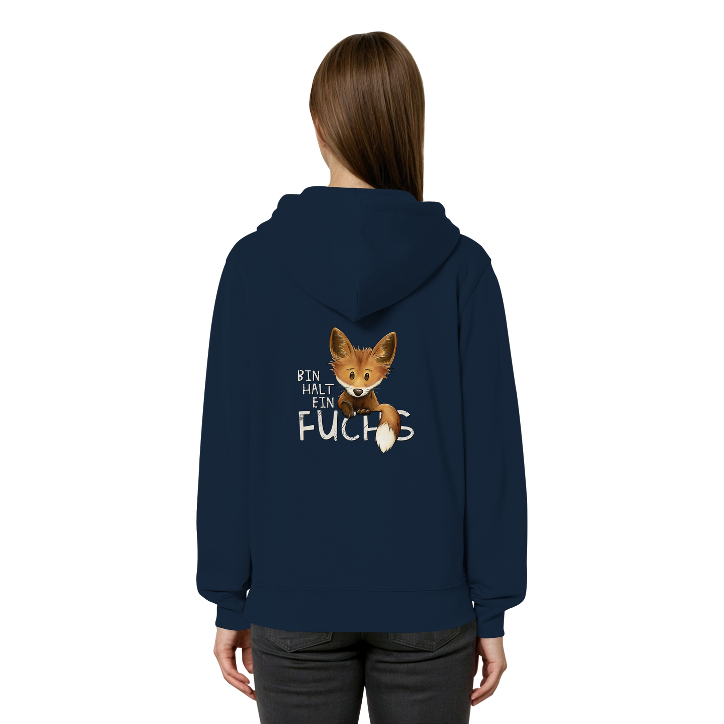Bin halt ein Fuchs - Organic Relaxed Zipper