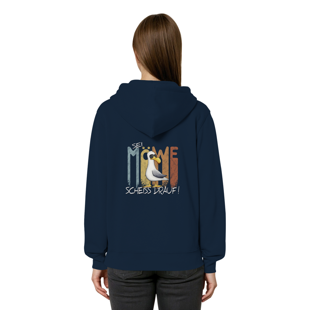 Sei Möwe Scheiß Drauf  - Organic Relaxed Zipper