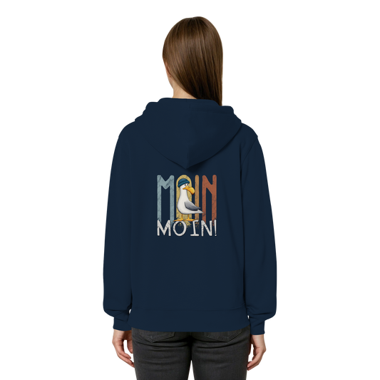 Moin Moin norddeutsche Möwe - Organic Relaxed Zipper
