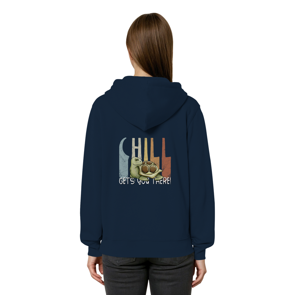 Gechillt gemütliche Schildkröte - Organic Relaxed Zipper