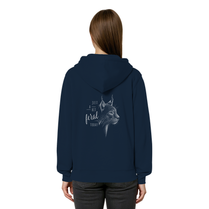 Just A Bit Feral Today! Wildkatze - Organic Relaxed Zipper