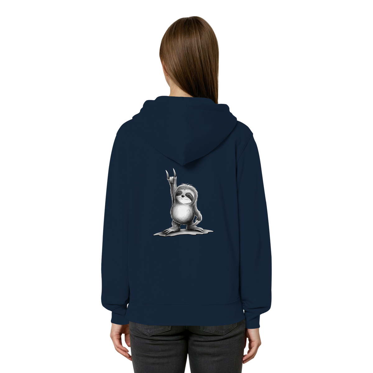 Rock On Party Faultier - Organic Relaxed Zipper