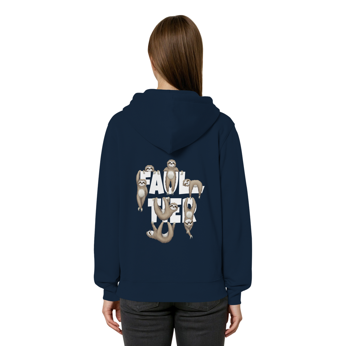 Viele gechillte Faultiere - Organic Relaxed Zipper
