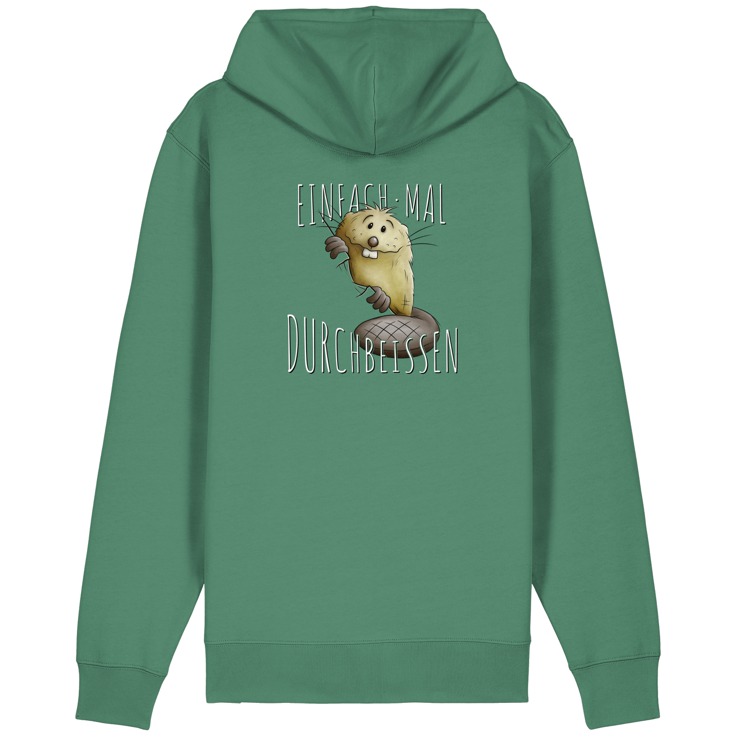 Einfach mal Durchbeissen Biber - Organic Relaxed Zipper