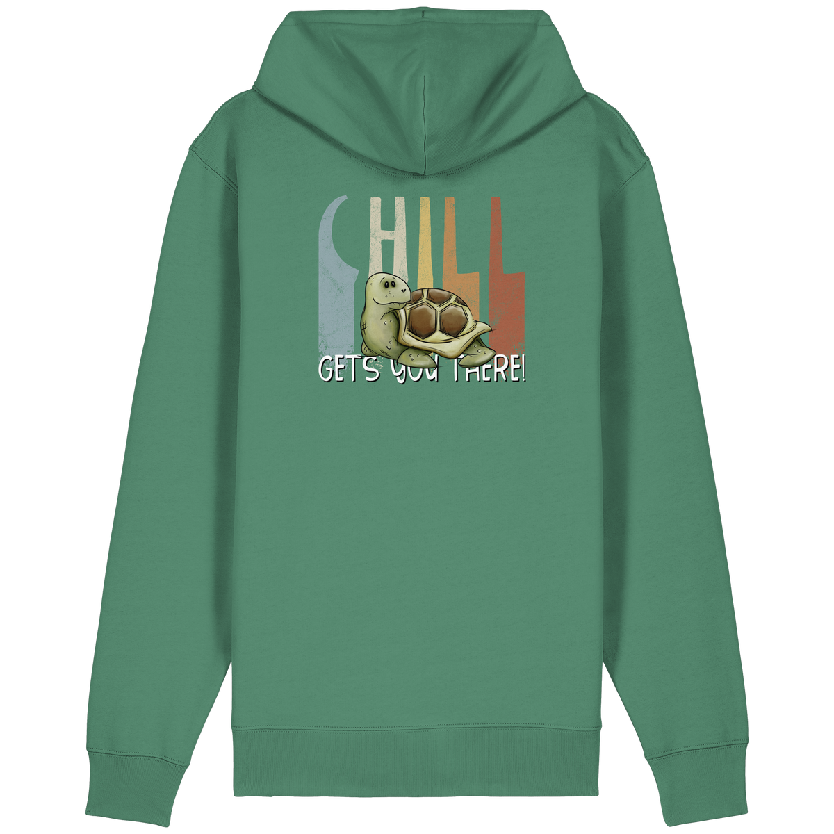 Gechillt gemütliche Schildkröte - Organic Relaxed Zipper