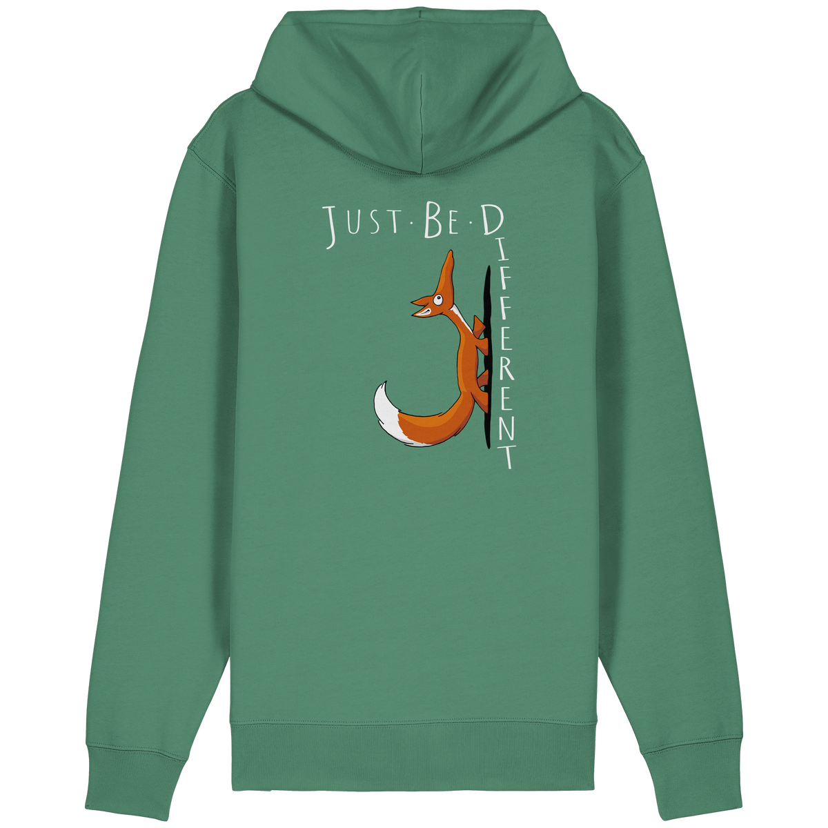 Just Be Different | Sei Anders, kleiner Fuchs - Organic Relaxed Zipper